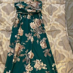 MOA MOA Strapless Maxi